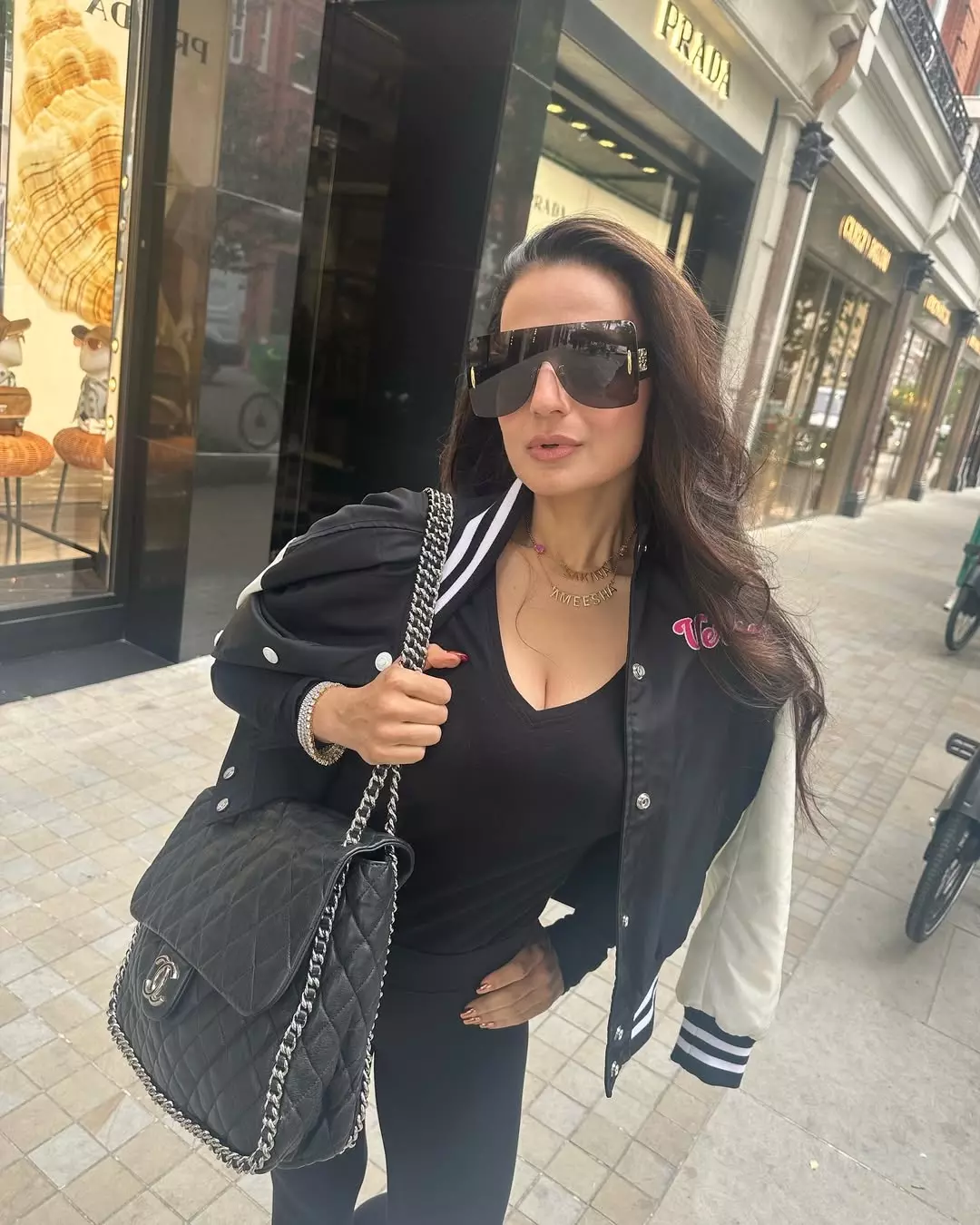 Ameesha Patel Turns Heads in Elegant Black Dress Ameesha Patel Turns Heads in Elegant Black Dress