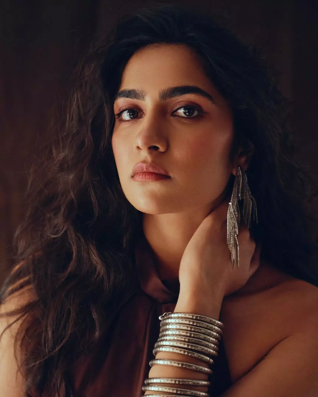 Rukmini Vasanth Radiates Elegance in Saree