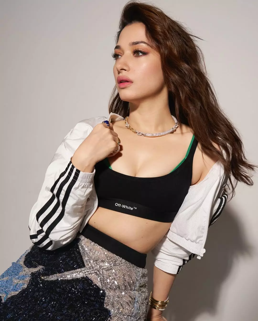 Tamannaah Bhatia Dazzles in Red Glamour at Filmfare Awards 2025