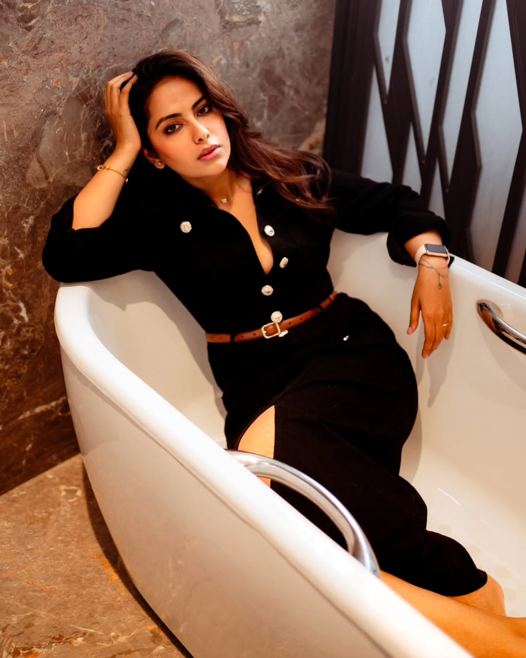 Avika Gor Shines in Elegant Green Saree Look Avika Gor Shines in Elegant Green Saree Look