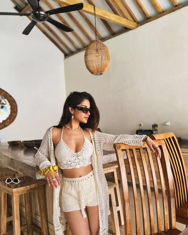 Ruhani Sharma Shines Bright in Pastel Perfection