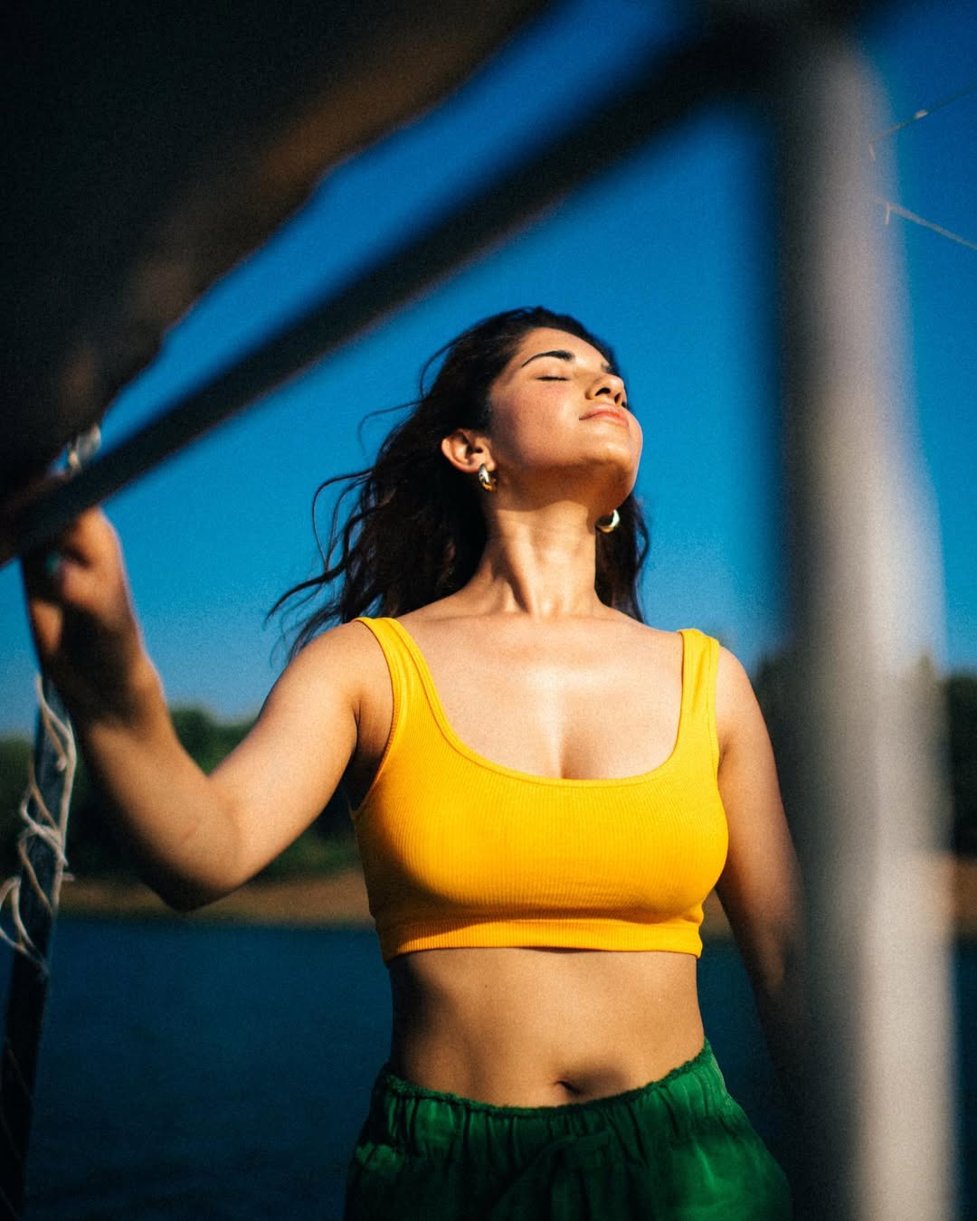 Ruhani Sharma Shines Bright in Pastel Perfection