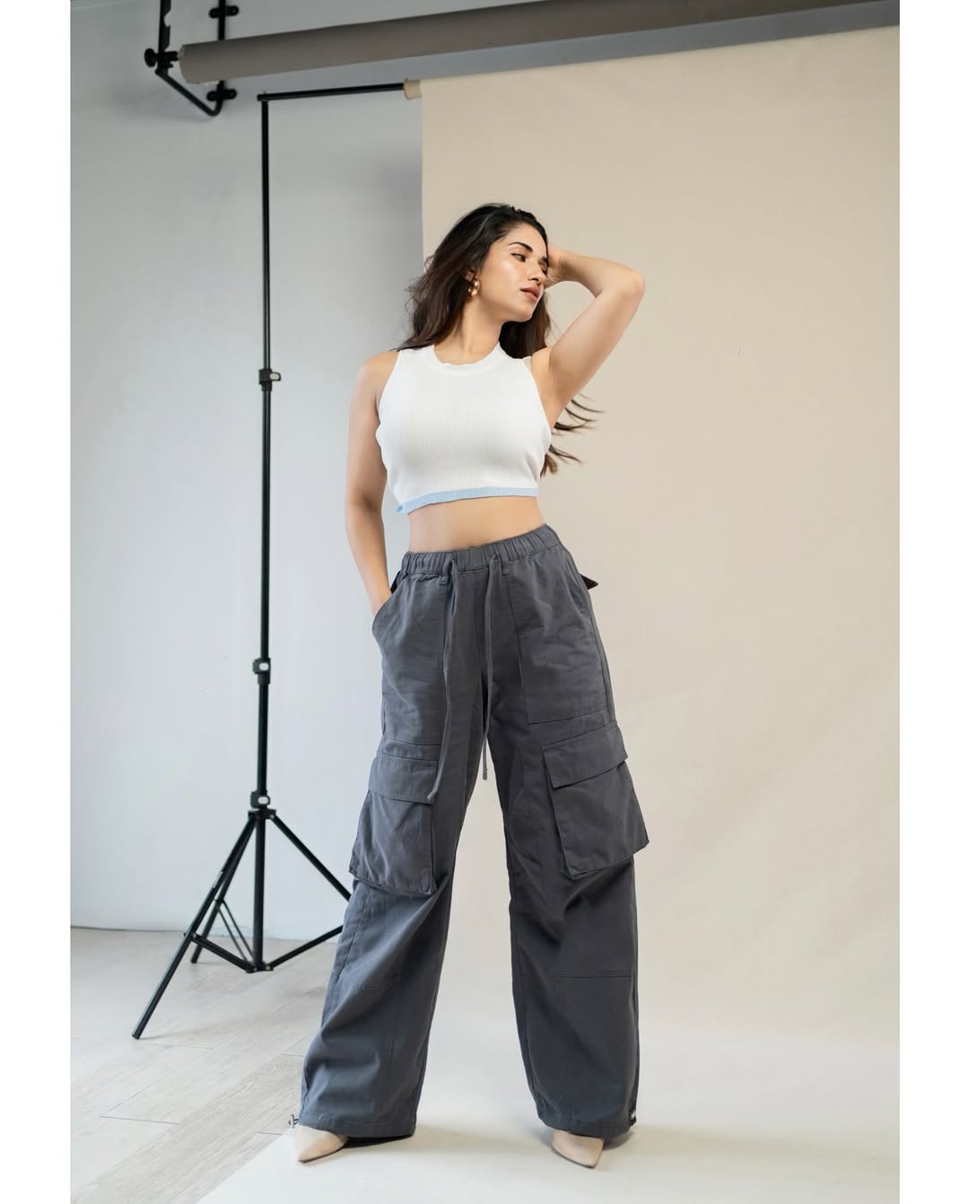 Ruhani Sharma Shines Bright in Pastel Perfection