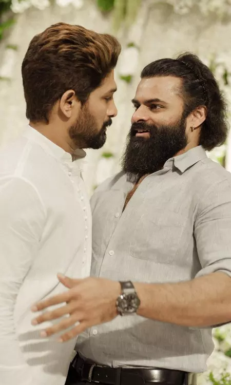 Celebs at Allu Kanakaratnammas Pedda Karma rituals