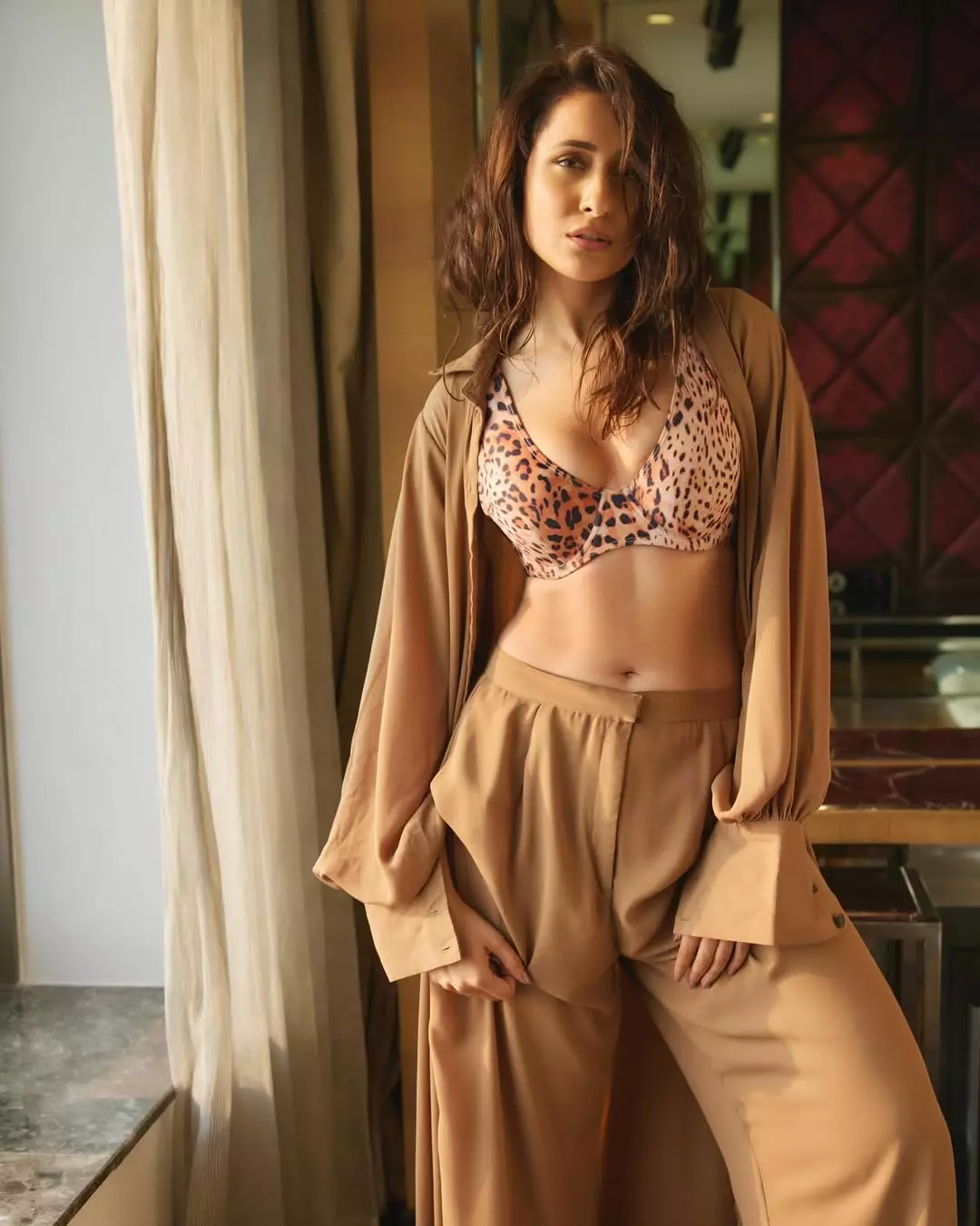 Actress Jaiswal Pragya Turns Up the Glam in a White Bikini 🤍✨