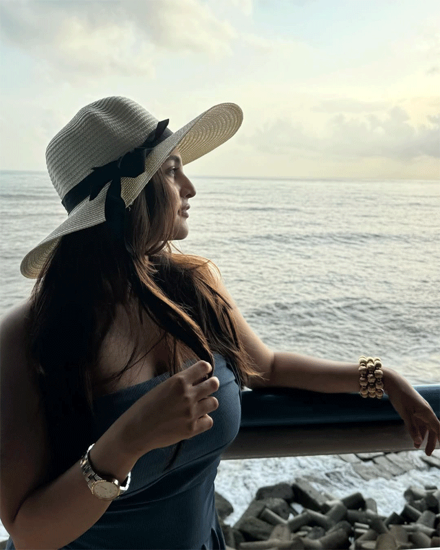 Ramya Pasupuletis Radiant Glow in Pink Elegance