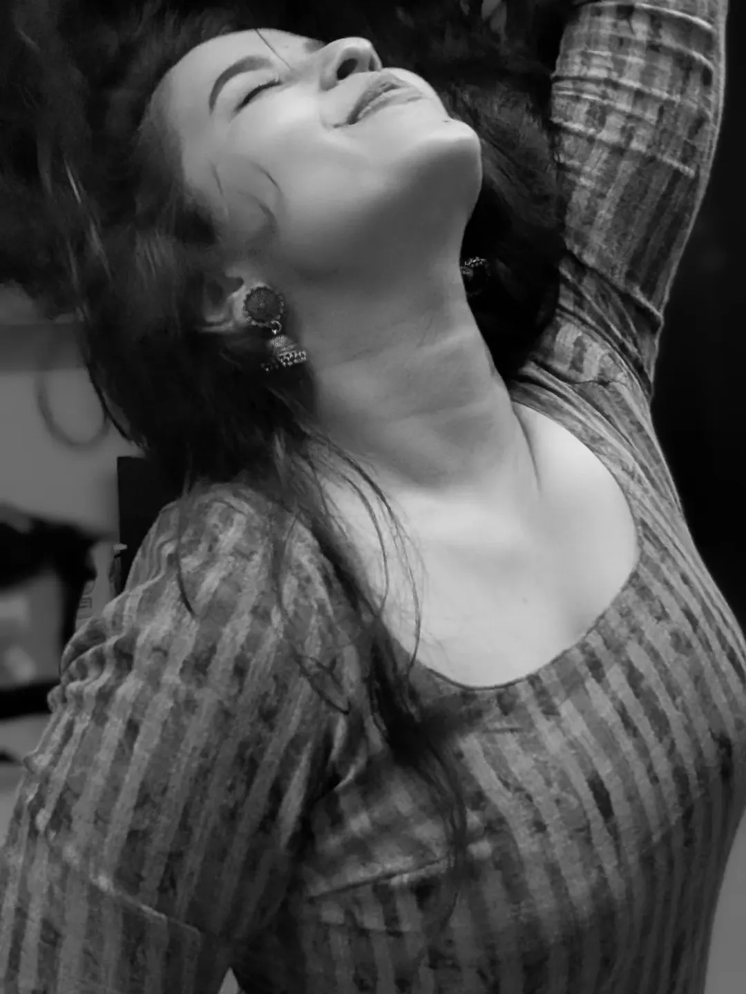 Komalee Prasad’s Monochrome Magic: A Play of Light and Shadows