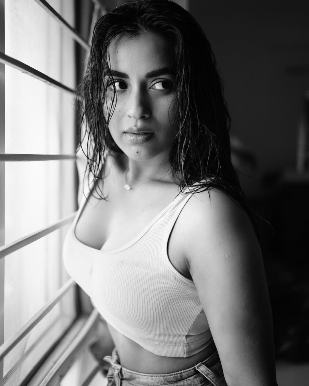 Komalee Prasad’s Monochrome Magic: A Play of Light and Shadows