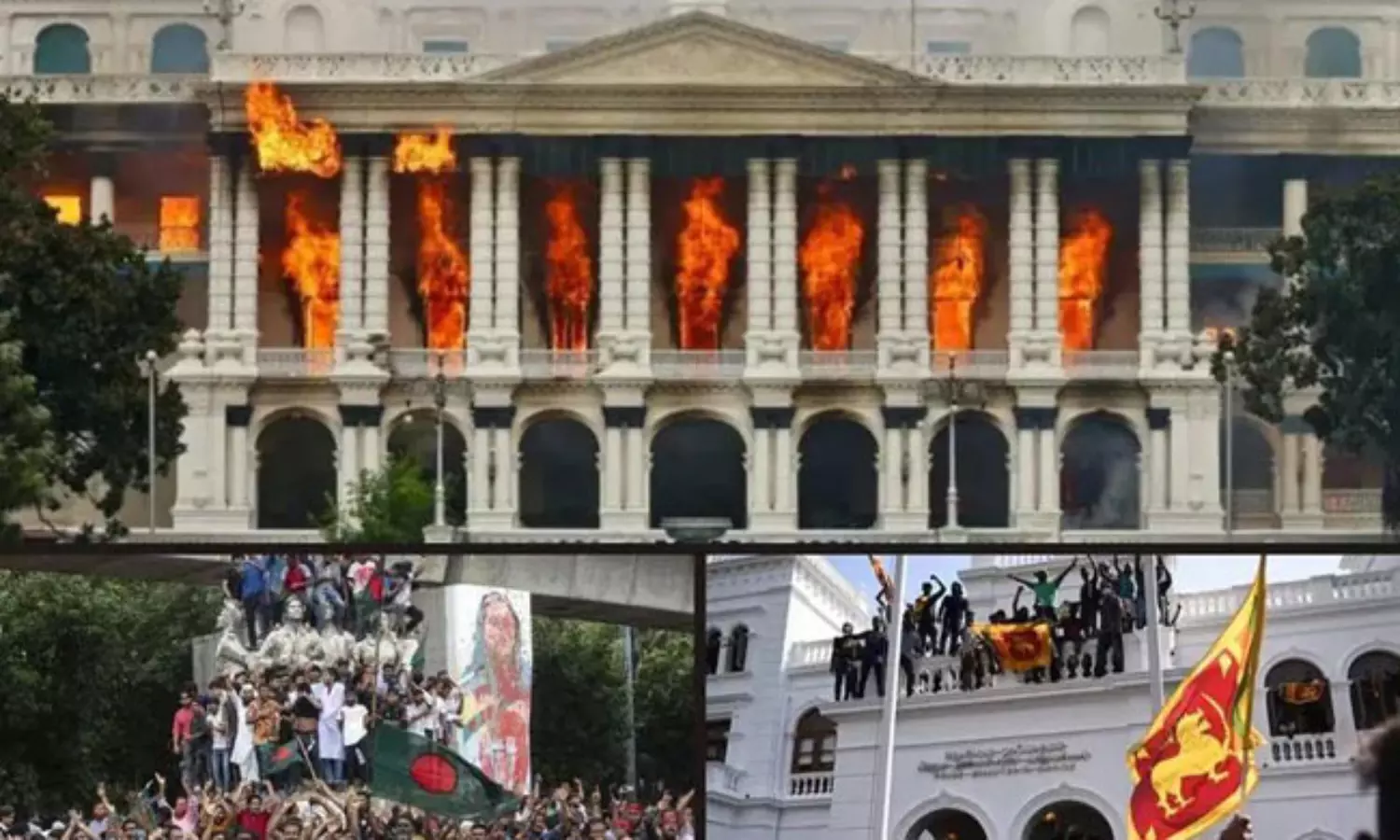 శ్రీలంక, బంగ్లాదేశ్, నేపాల్.. భారత్ చుట్టూ అగ్రరాజ్యాల కుట్ర? శ్రీలంక, బంగ్లాదేశ్, నేపాల్.. భారత్ చుట్టూ అగ్రరాజ్యాల కుట్ర?