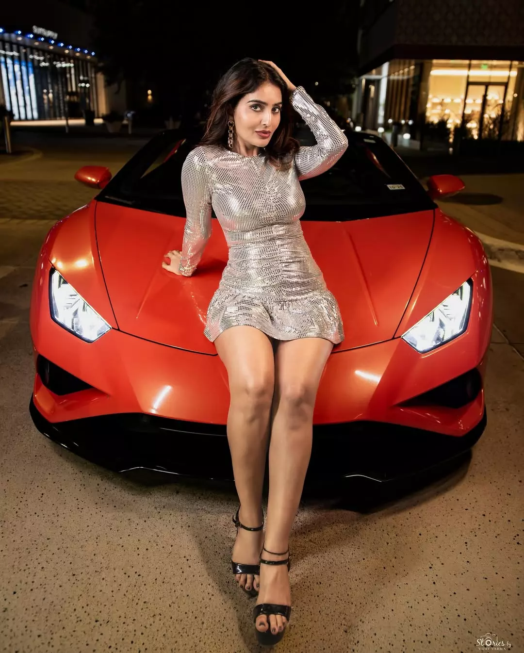 Ananya Nagalla: Dressed Like a Dream, Parked With One