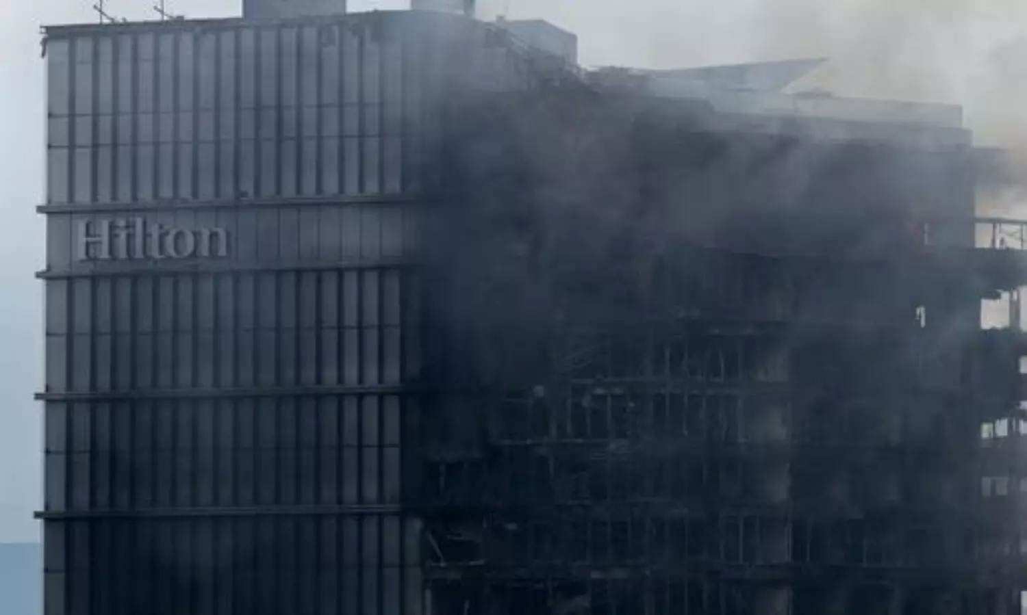 నేపాల్ లో హోటల్ కు నిప్పు.. దూకేసిన భారతీయ జంట..దారుణం