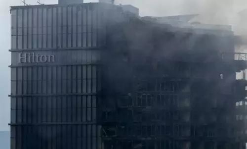 నేపాల్ లో హోటల్ కు నిప్పు.. దూకేసిన భారతీయ జంట..దారుణం