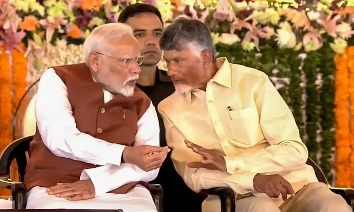 మోడీ నాలుగు...బాబు అయిదు...ధీమా వేరే లెవెల్ !