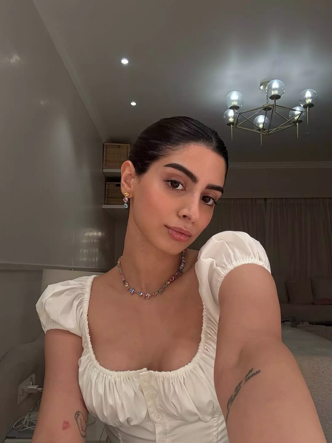 Khushi Kapoor enjoys the simple joys of life