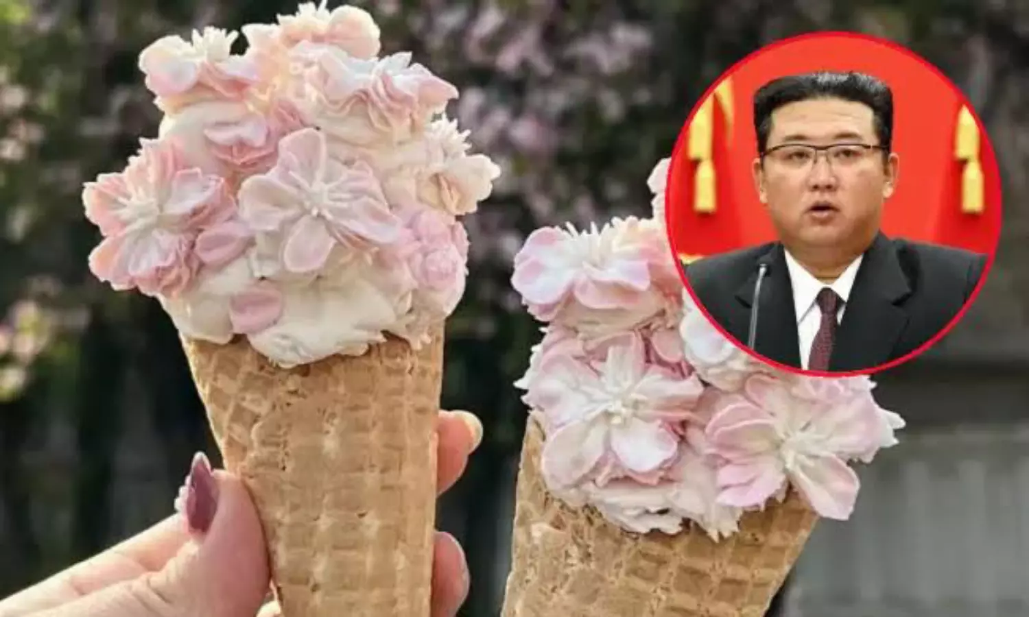 ఐస్ క్రీమ్ మీద కిమ్ కు కోపం వస్తే ఎట్టా ఉంటాదో తెలుసా?