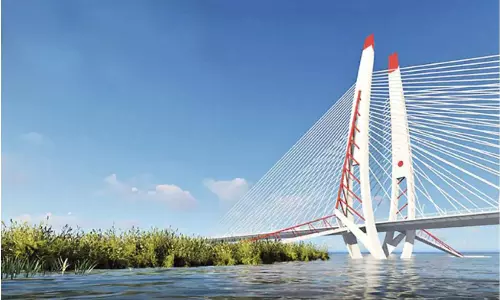 అమరావతి ఐకానిక్ బ్రిడ్జి గ్రాఫిక్స్ నా.. మళ్ళీ మొదలైంది రచ్చ !