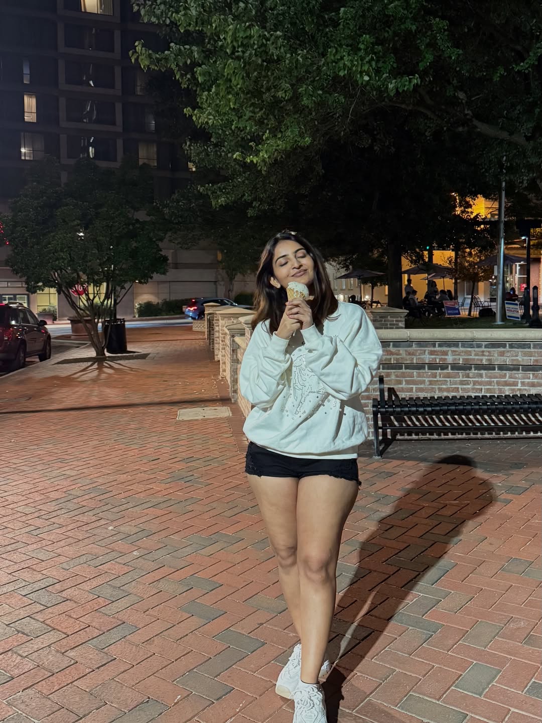 Ananya Nagalla Enjoys a Fun Evening