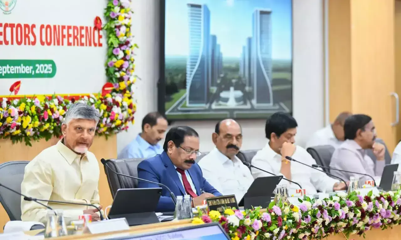 ఏపీ కలెక్టర్ల సదస్సులో సర్కారుపై సర్వే రిపోర్టు ఇదే