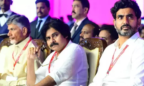 బాబు పవన్ లోకేష్ కలసికట్టుగా అక్కడికి !