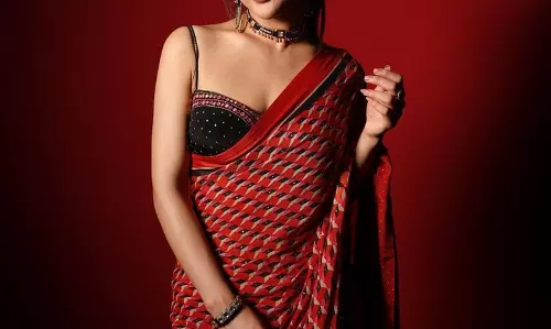 Sreeleela Stuns in a Glamorous Saree Look – A Photodump to Remember