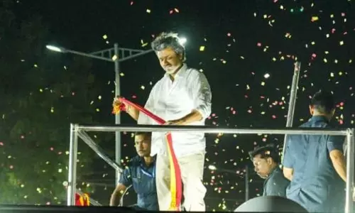 టీవీకే విజయ్ కన్నీటి ట్వీట్.. వైరల్