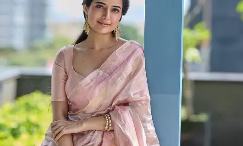 Ashika Is All Smiles For Gatha Vaibhava