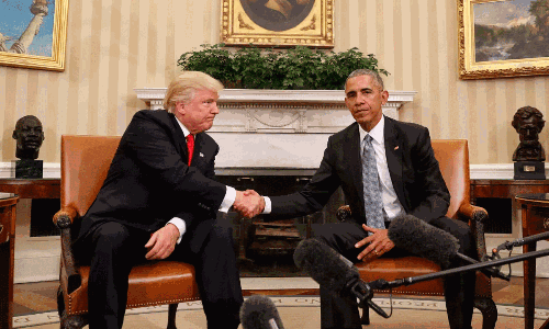 ట్రంప్ పై ఒబామా సెటైర్.. అదిరిపోలా..
