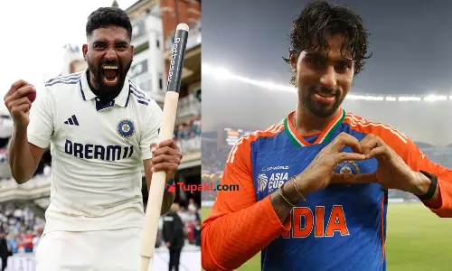 ఇంగ్లండ్ లో సిరాజ్.. దుబాయ్ లో తిల‌క్.. హైద‌రాబాద్ కా షాన్...