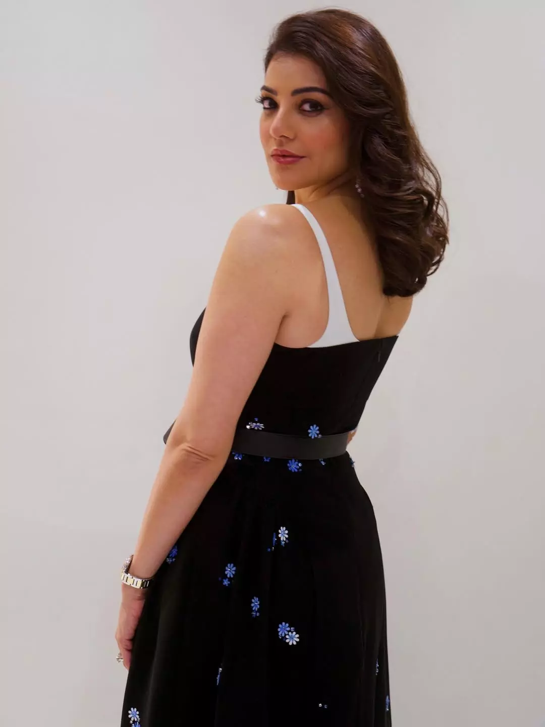 Kajal Aggarwal’s Cute and Stylish Black Frock Look Kajal Aggarwal’s Cute and Stylish Black Frock Look