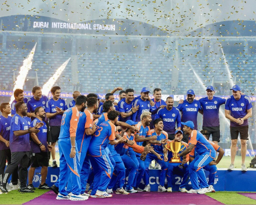 Team India’s Trophy Celebration Photos Without the Trophy Spark Mixed Emotions Team India’s Trophy Celebration Photos Without the Trophy Spark Mixed Emotions