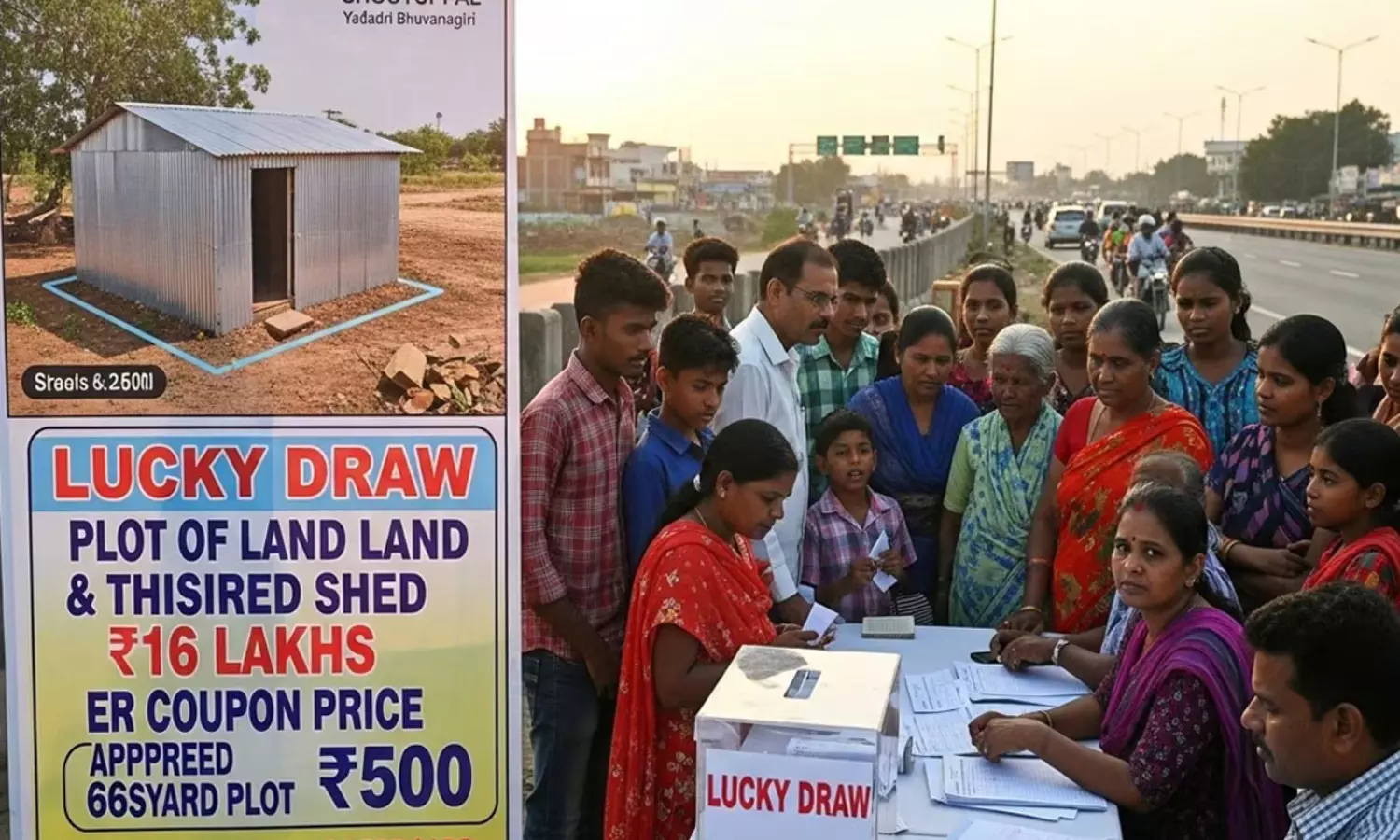 ఇంటి అమ్మకానికి లాటరీ పెట్టేసిన పెద్దమనిషి.. ఎక్కడంటే?