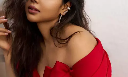 Kalyani Priyadarshan Is Fire and Silence for The Hollywood Reporter India