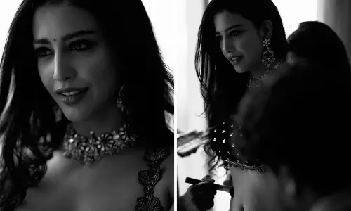 బ్లాక్ అండ్ వైట్ ఫోటోల్లో మరింత అందంగా దక్ష నగర్కర్!