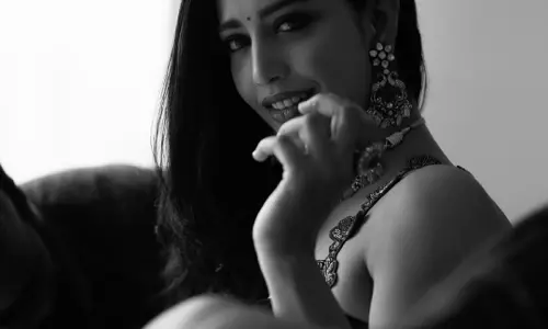 Daksha Nagarkar Stuns Fans With Monochrome Lehenga Glow