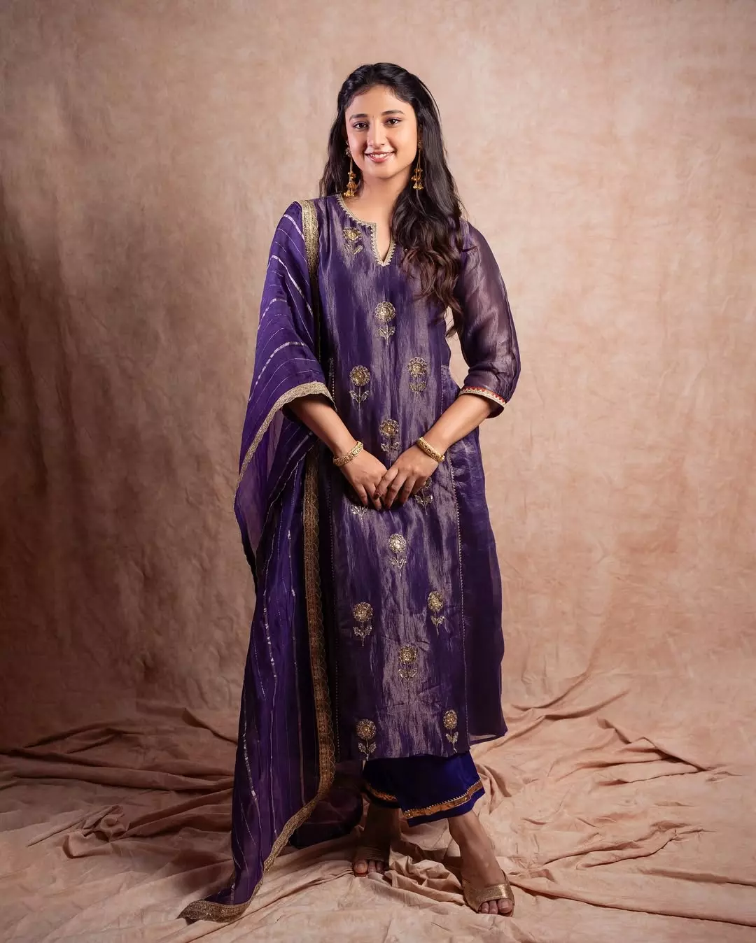 Ritika Nayak Steals Hearts with Her Purple Charm Ritika Nayak Steals Hearts with Her Purple Charm