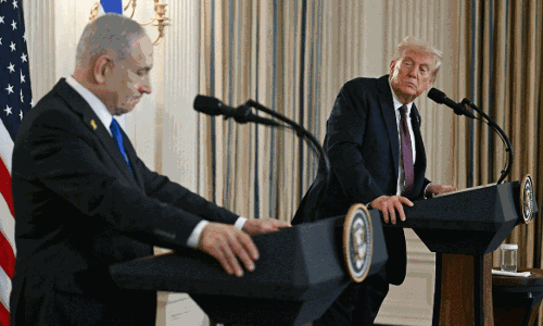 హమాస్ - ఇజ్రాయెల్  మధ్యలో ట్రంప్..  ఆదివారం ఇదే హాట్  టాపిక్!