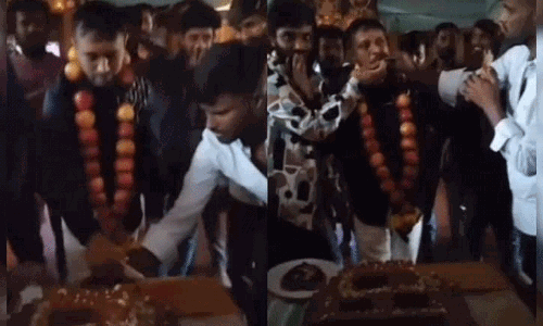 జైల్లో భారీ కేక్‌తో రౌడీషీటర్ బర్త్‌డే వేడుక.. భద్రతా వ్యవస్థపై ప్రశ్నలు