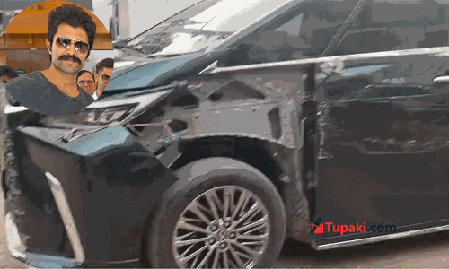 విజ‌య్ దేవ‌ర‌కొండ కారుకు ప్ర‌మాదం