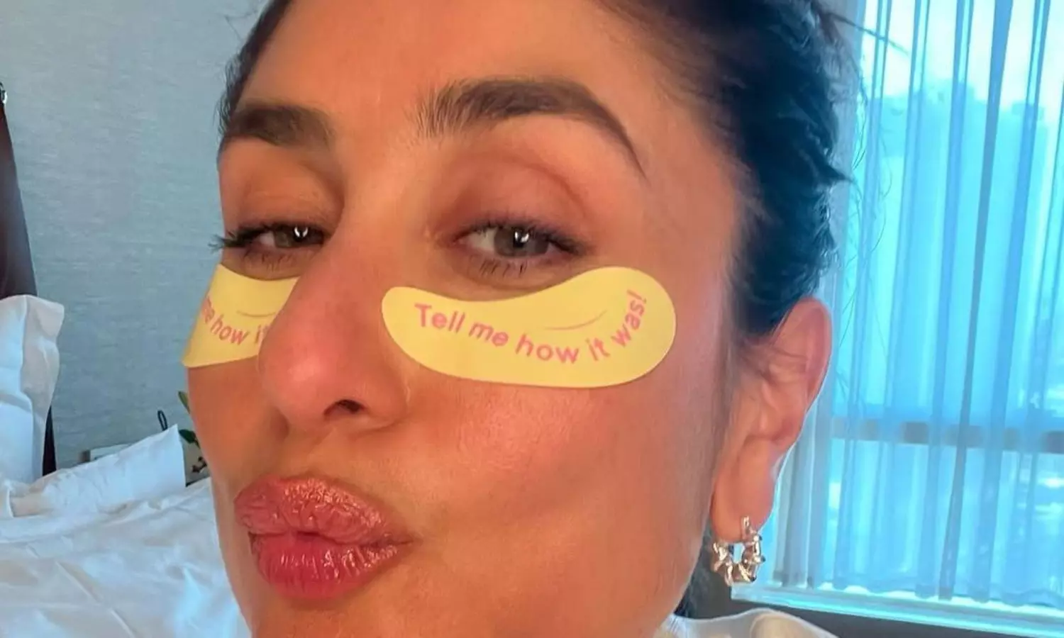 ఐ ప్యాచెస్ తో కరీనా కపూర్.. ప్రమోషనా లేక?