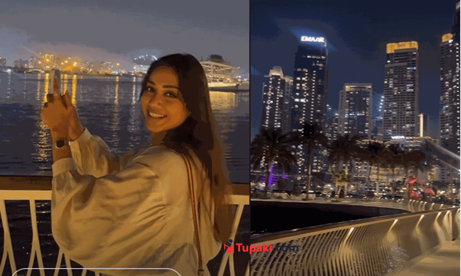 దుబాయ్ లో ఫ్రెండ్స్ తో హీరోయిన్ బ్యాచిల‌రేట్?