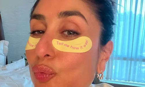 ఐ ప్యాచెస్ తో కరీనా కపూర్.. ప్రమోషనా లేక?