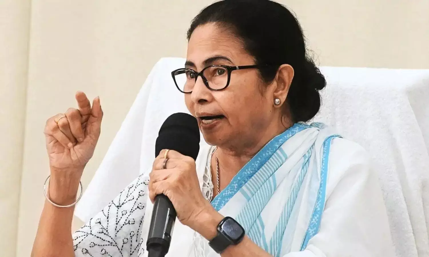 మోడీ అమిత్ షా మధ్యన చిచ్చు పెట్టేసిన దీదీ