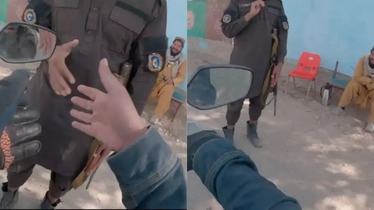 తాలిబ‌న్ అఫ్ఘాన్.. భార‌త్ దోస్తాన్..మోటోవ్లాగ‌ర్ స్వాగ‌త‌మే సాక్ష్యం