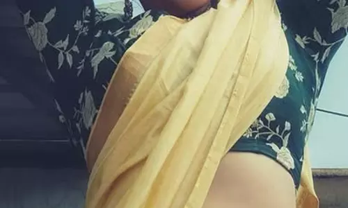 Kavya Kalyanram Sunshine Draped in Tradition