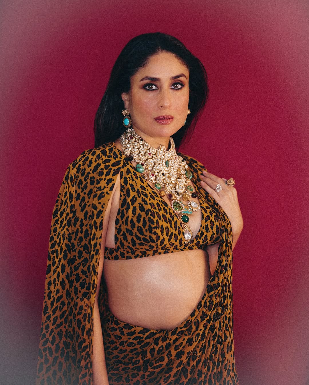 Kareena Kapoor Serves ‘Begum Energy’ in Sabyasachi Leopard Saree