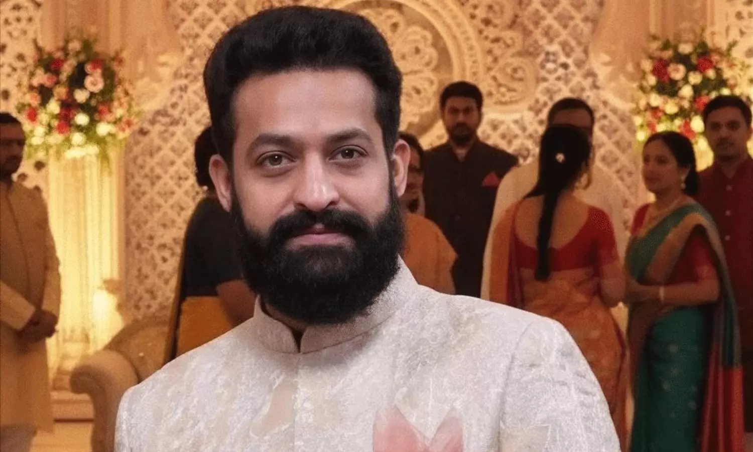 బామ్మర్ది పెళ్లి.. అదిరిపోయే లుక్ లో తారక్..