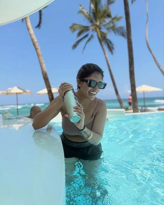 Bandaru Supritha Stuns in Red: Selfie Goals & Style Inspiration!”