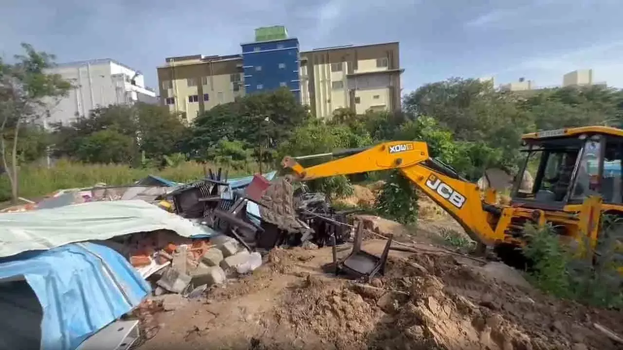750 కోట్ల భూమిని తిరిగి సాధించిన హైడ్రా