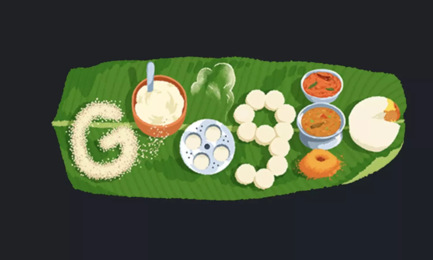 గూగుల్ డూడుల్ గా సౌత్ ఇండియా ఐకానిక్ స్టీమ్డ్ బ్రేక్ ఫాస్ట్!