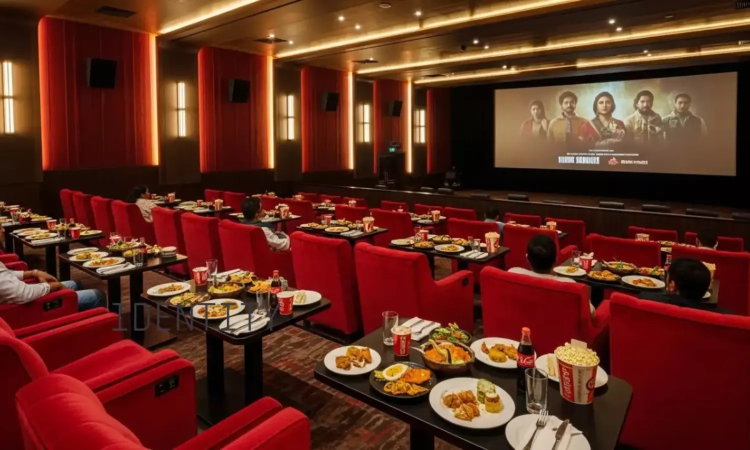 థియేటర్ లో ఫుడ్ టేబుల్.. అసలు ప్రాబ్లమ్ ఏమిటంటే..